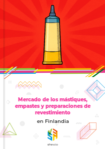 Mercado de los mástiques, empastes y preparaciones de revestimiento en Finlandia