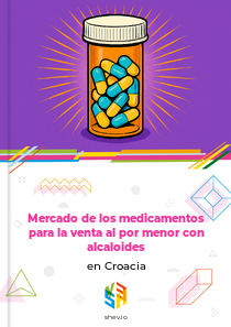 Mercado de los medicamentos para la venta al por menor con alcaloides en Croacia