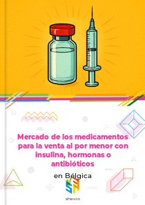 Mercado de los medicamentos para la venta al por menor con insulina, hormonas o antibióticos en Bélgica