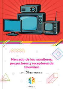 Mercado de los monitores, proyectores y receptores de televisión en Dinamarca