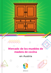 Mercado de los muebles de madera de cocina en Austria