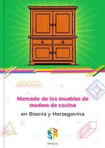Mercado de los muebles de madera de cocina en Bosnia y Herzegovina