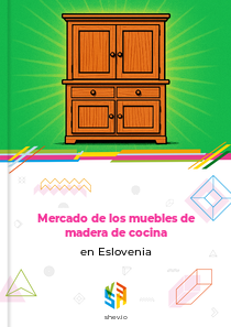 Mercado de los muebles de madera de cocina en Eslovenia