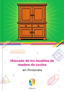 Mercado de los muebles de madera de cocina en Finlandia