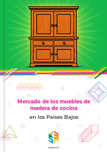 Mercado de los muebles de madera de cocina en los Países Bajos