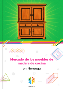 Mercado de los muebles de madera de cocina en Noruega