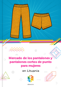 Mercado de los pantalones y pantalones cortos de punto para mujeres en Lituania