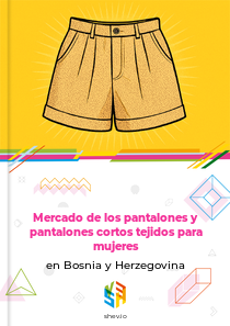 Mercado de los pantalones y pantalones cortos tejidos para mujeres en Bosnia y Herzegovina