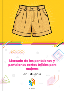 Mercado de los pantalones y pantalones cortos tejidos para mujeres en Lituania