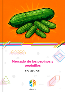 Mercado de los pepinos y pepinillos en Brunéi