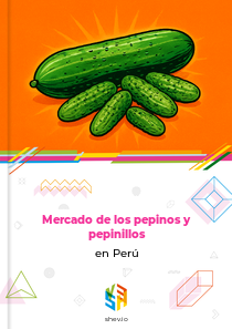 Mercado de los pepinos y pepinillos en Perú