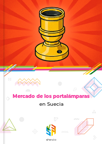 Mercado de los portalámparas en Suecia