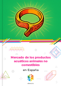 Mercado de los productos acuáticos animales no comestibles en España