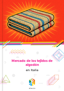 Mercado de los tejidos de algodón en Italia