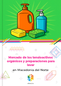 Mercado de los tensioactivos orgánicos y preparaciones para lavar en Macedonia del Norte