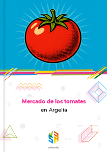 Mercado de los tomates en Argelia