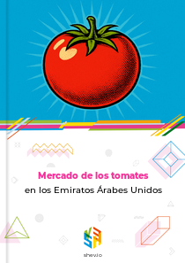 Mercado de los tomates en los Emiratos Árabes Unidos