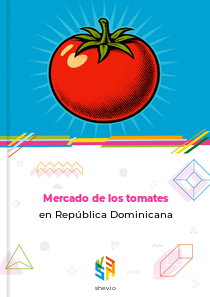 Mercado de los tomates en República Dominicana