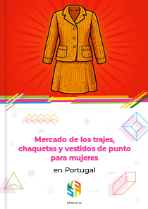 Mercado de los trajes, chaquetas y vestidos de punto para mujeres en Portugal