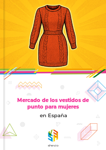 Mercado de los vestidos de punto para mujeres en España