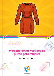 Mercado de los vestidos de punto para mujeres en Rumania
