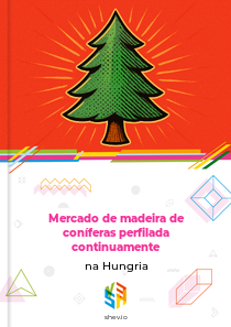Mercado de madeira de coníferas perfilada continuamente na Hungria