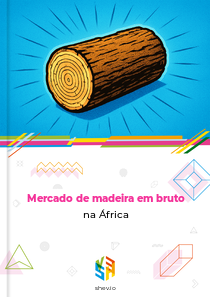 Mercado de madeira em bruto na África
