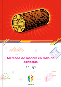 Mercado de madera en rollo de coníferas en Fiyi