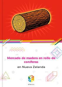 Mercado de madera en rollo de coníferas en Nueva Zelanda