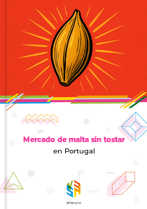 Mercado de malta sin tostar en Portugal