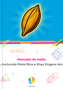 Mercado de malte em EUA, incluindo Porto Rico e Ilhas Virgens Americanas