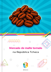 Mercado de malte torrado na República Tcheca