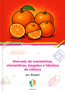 Mercado de mandarinas, clementinas, tangelos e híbridos de cítricos en Brasil