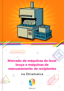 Mercado de máquinas de lavar louça e máquinas de manuseamento de recipientes na Dinamarca
