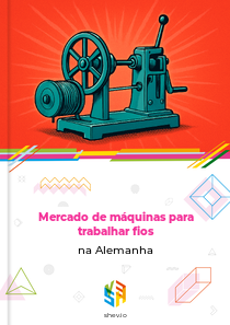 Mercado de máquinas para trabalhar fios na Alemanha
