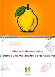 Mercado de marmelos na Europa Oriental (incluindo Norte da Ásia)