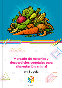 Mercado de materias y desperdicios vegetales para alimentación animal en Suecia