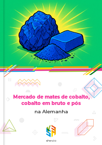 Mercado de mates de cobalto, cobalto em bruto e pós na Alemanha