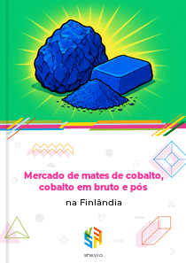 Mercado de mates de cobalto, cobalto em bruto e pós na Finlândia