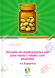 Mercado de medicamentos não para venda a retalho com alcaloides na Espanha
