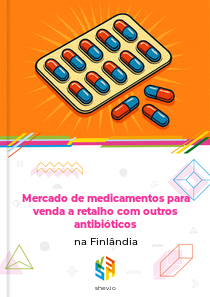 Mercado de medicamentos para venda a retalho com outros antibióticos na Finlândia