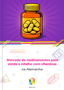 Mercado de medicamentos para venda a retalho com vitaminas na Alemanha