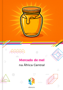 Mercado de mel na África Central