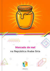 Mercado de mel na República Árabe Síria