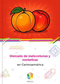 Mercado de melocotones y nectarinas en Centroamérica