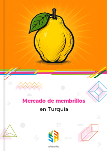 Mercado de membrillos en Turquía
