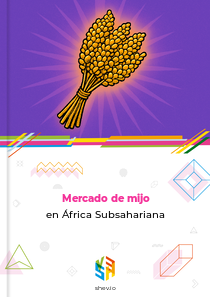 Mercado de mijo en África Subsahariana