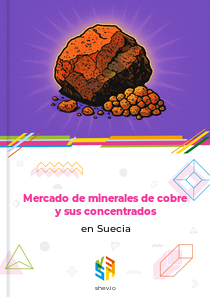 Mercado de minerales de cobre y sus concentrados en Suecia
