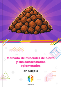 Mercado de minerales de hierro y sus concentrados aglomerados en Suecia