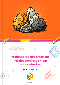 Mercado de minerales de metales preciosos y sus concentrados en Suecia